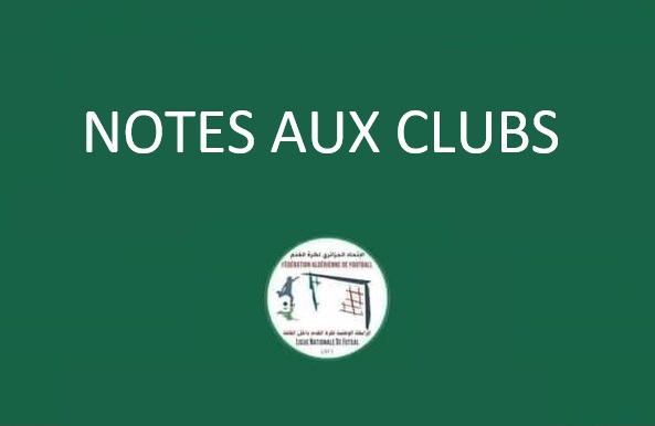 Note aux clubs : Respect les couleurs des équipements