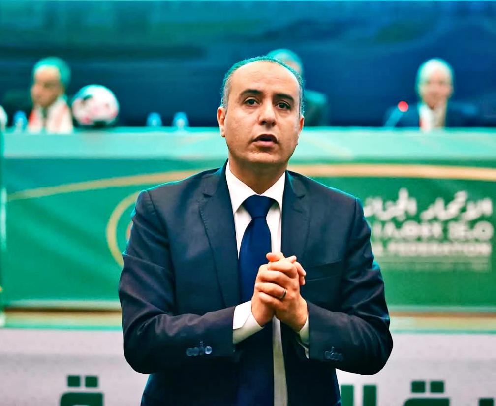 انتصار جديد للجزائر بعد فوز السيد. صادي وليد بعضوية المكتب التنفيذي للاتحاد الافريقي لكرة القدم (تهنئة رئيس الرابطة)