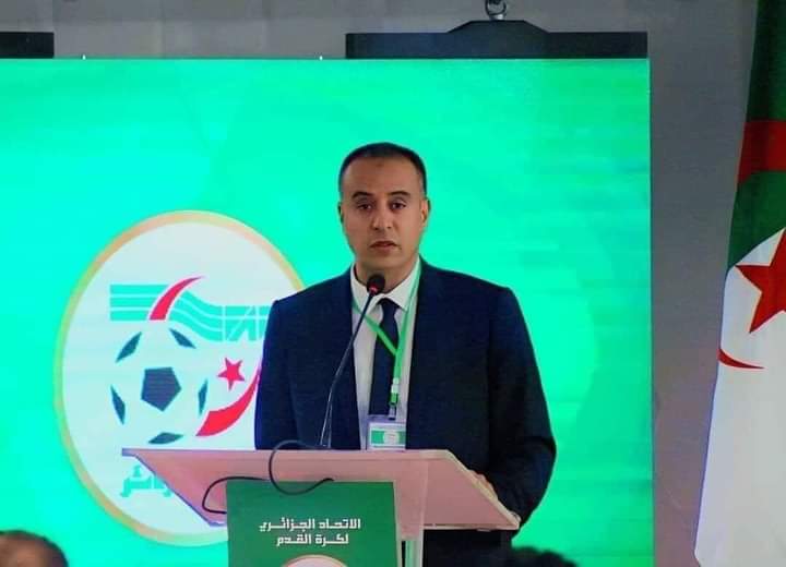 تهنئة السيد صادي وليد بمناسبة انتخابه رئيسا جديدا للاتحاد الجزائري لكرة القدم  