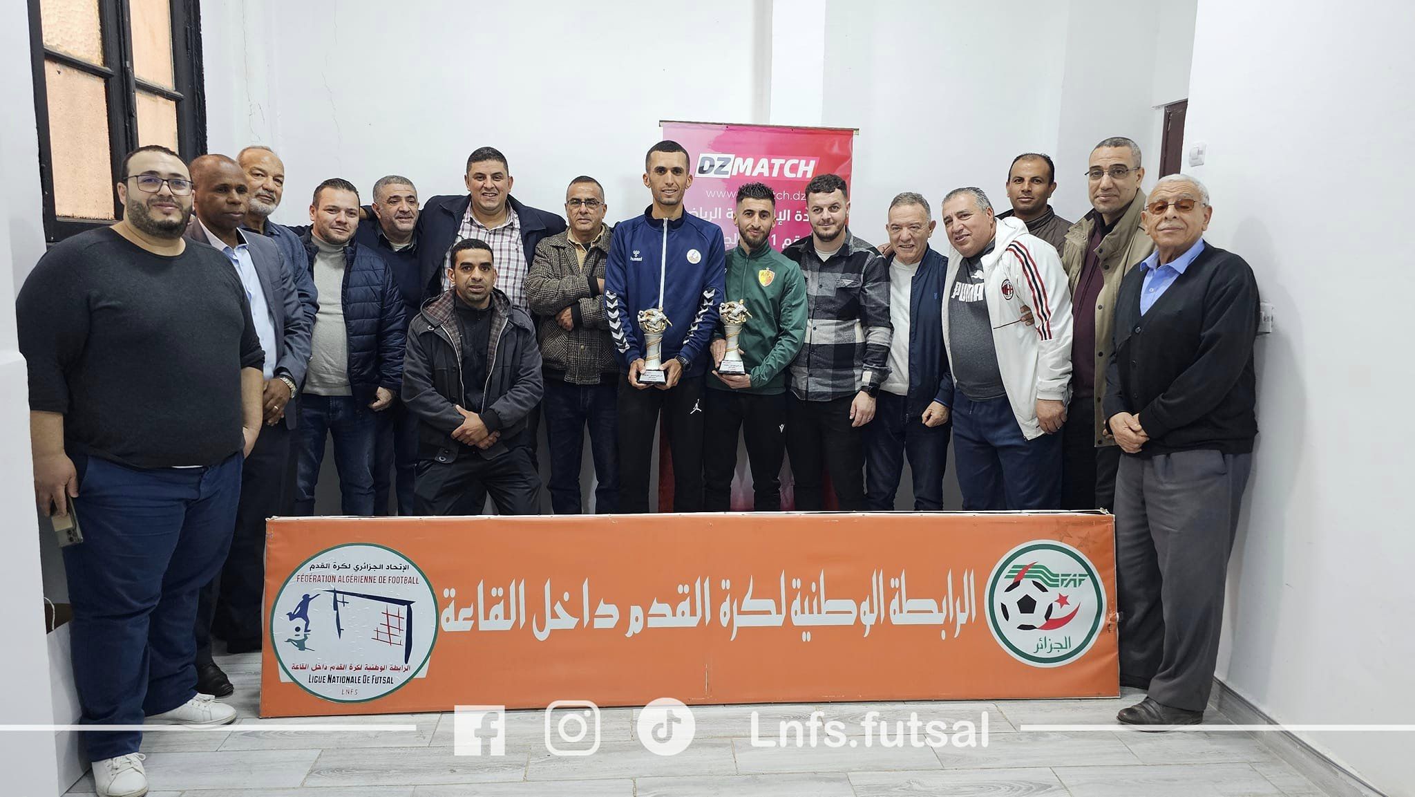 تكريم لاعب الشهر من طرف الجريدة الالكترونية الرياضية ديزاد ماتش