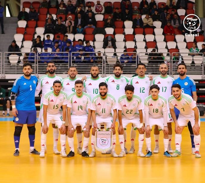 المنتخب الوطني الجزائري لكرة القدم داخل  القاعة: تهنئة رئيس الرابطة